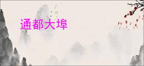 通都大埠